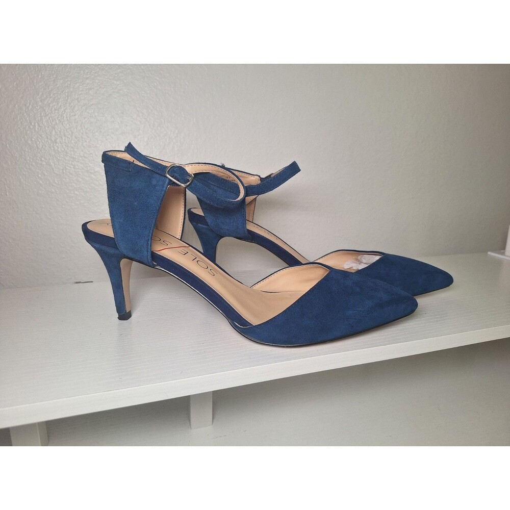 Sole Society Women's Shoes Deep Blue Size 9.5